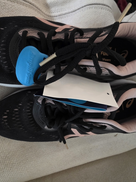 Asics Shoes - ASICS Black and Light Pink Women’s Athletic Running Shoes